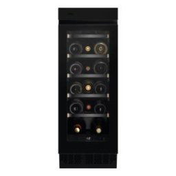 AEG NSW8S823GT Cantina vino Incasso | Classe G | h818, Ventilato, 18 BOTTIGLIE, Nero/Matt