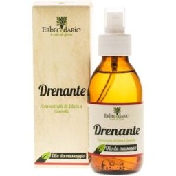 Erbecedario Olio da Massaggio Drenante 150 ml