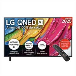 LG Smart Tv Tv Qned Ai Uhd 4k 50" 50qned80a6a-nero