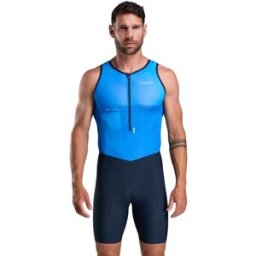Ekoï Tuta triathlon EKOI Perf SENZA MANICHE Blu