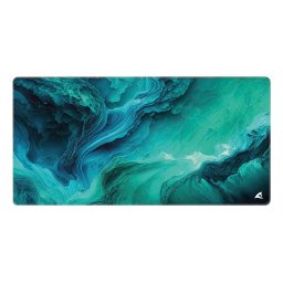 Sharkoon Skiller Sgp40 D10 Mousepad Tappetino Gaming 1000 X 500 X 3 Mm Nube Blu/Verde