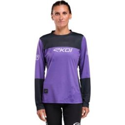 Ekoï Maglia donna MTB maniche lunghe EKOI Perf Viola