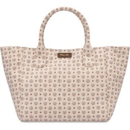 Borsa tote Heritage Jacquard Medium AVORIO/MARRONE, one_size, Pollini one_size