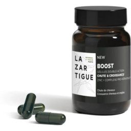 Luxury Lab Cosmetics Srl Lazartigue Boost Integratore Alimentare per Capelli, 30 Compresse - Vitamine, Minerali e Estratti Naturali per la Crescita Fisiologica