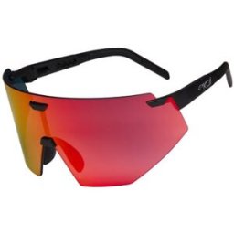 Ekoï Occhiali EKOI Racing AEROLITE Nero Silver REVO Rosso Cat3