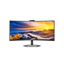 MONITOR PHILIPS LED 34" 21:9 CURVED 34E1C5600HE/00 3440x1440 1ms 300cd/mÂ² 50.000.000:1 2x5W MM Webcam RegH HDMI DP USB-C docking