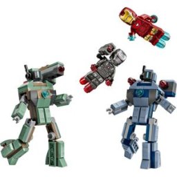 Lego Iron Man e War Machine contro i droni di Hammer