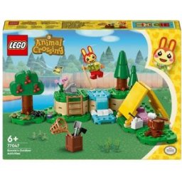 Lego Animal Crossing 77047 Bonny in Campeggio, Giochi Creativi per Bambini 6+ con Coniglietto Gioca 1 St