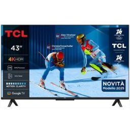 TCL Smart Tv Led Uhd 4k 43" 43p69k-nero