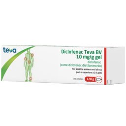 DICLOFENAC Gel 10mg/g 120gTEVA