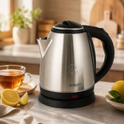 Easy2Love Bollitore elettrico 1,5 l, 50w nero