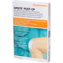 Cerotto Pharmaidea Medicazione Post Operatoria Adesiva Sterile In Poliuretano Semi Permeabile Trasparente Con Tampone A Bassa Aderenza Opsite Op 9,5X8,5Cm 5 Pezzi pz Cerotto