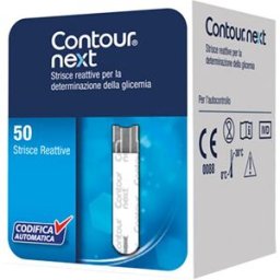 ASCENSIA DIABETES CARE ITALY CONTOUR NEXT 50 Strisce per Misurazione Glicemia