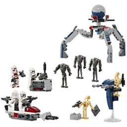 Lego Battle PACK Clone Trooper e Battle Droid