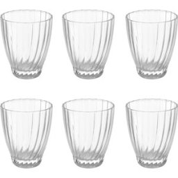 Pasabahce Set 6 bicchieri acqua vetro 300 ml Bouquet