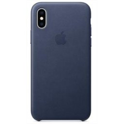 Apple Custodia In Pelle Per iPhone XS Max-blu Notte