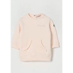 Moncler Abito a felpa in cotone Rosa Taglia 6M