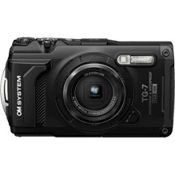 OM SYSTEM FOTOCAMERA DIGITALE TG-7 Zoom ottico 4x, 12 megapixel, Nero