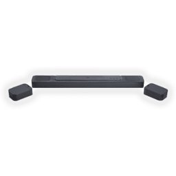 JBL SOUNDBAR + SUBWOOFER BAR 800 5.1 canali, Potenza Max 720 W, Cassa wireless, Nero