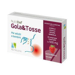 Nutridef Gola&Tosse 20 Compresse