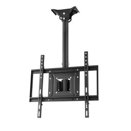 Braccio Telescopico Da Soffitto Per Tv Fino A 40 Kg Da 32" A 55" Fino A Vesa 600X400