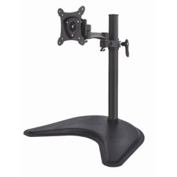 Braccio Da Tavolo Con Base Per Video Fino A 15 Kg Da 13" A 27" Fino A Vesa 100X100 Con Due Snodi