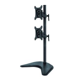 Supporto Da Tavolo Con Base Fino A Due Video Fino A 15 Kg Da 13" A 27" Fino A Vesa 100X100