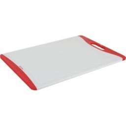 Pedrini Tagliere 44x30 cm in plastica con bordi in gomma
