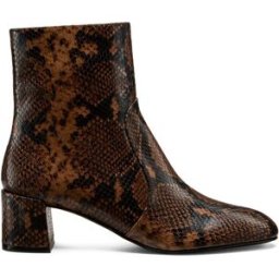 Stuart Weitzman Maeve Zip Bootie - Donna Stivali E Stivaletti Espresso 35.5