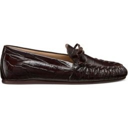 Stuart Weitzman Britt Bow Loafer - Donna Mocassini E Scarpe Basse Walnut 39