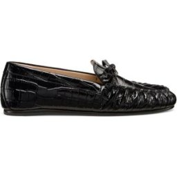 Stuart Weitzman Britt Bow Loafer - Donna Mocassini E Scarpe Basse Black 37.5