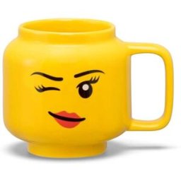 Lego Tazza in ceramica piccola - Ragazza che strizza l'occhio