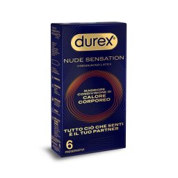 Durex Nude Sensation Preservativi Nitrile Ultrasottili 6 pz