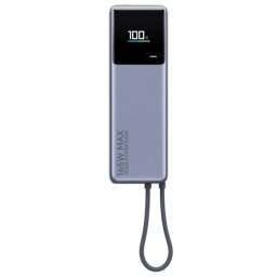 Xiaomi PowerBank 165W 10000mAh con cavo integrato - 1x USB-C e cavo USB-C - Con uscita combinata fino a 165W