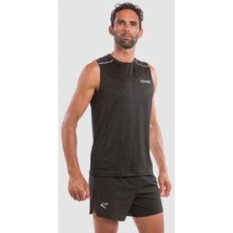 Ekoï Maglia senza maniche EKOI RUN GRAPHIC TECH Nera