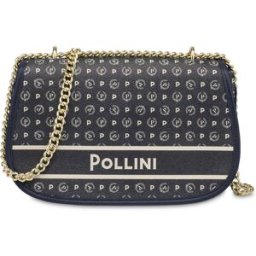 Borsa a tracolla media Heritage Marina BLU, one_size, Pollini one_size