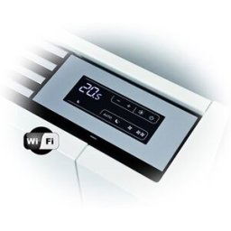 Innova Pannello Comando A Bordo Macchina Smart Touch Con Termostato E Wi-Fi Integrato Per Ventilconvettore Fan Coil Cod. Ewf644ii