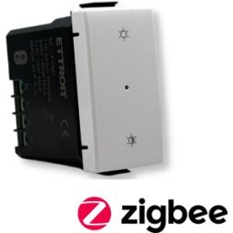 Ettroit Evzb0801 – Deviatore Smart Zigbee Tuya Compatibile Con Supporti Originali Vimar Plana