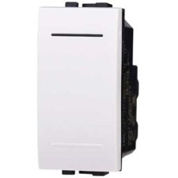 Ettroit Deviatore 1p 16a Compatibile Bticino Livinglight Colore Bianco