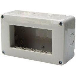 Ettroit Ev2504 Custodia Esterna Idrobox 4 Moduli Scatola 504 Ip40 Compatibile Vimar Plana