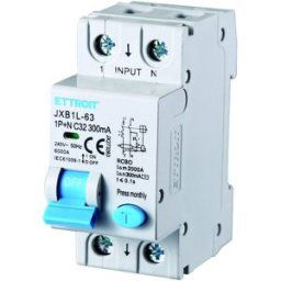 Ettroit Jx273263 Magnetotermico Differenziale 1p+n 32a 300ma 220v-6ka