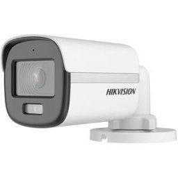 Hikvision Ds-2ce10kf0t-Fs Telecamera Mini Bullet Colorvu 4in1 Tvi/ahd/cvi/cvbs 3k Hd+ 5mpx 2.8mm Osd Audio Ip67