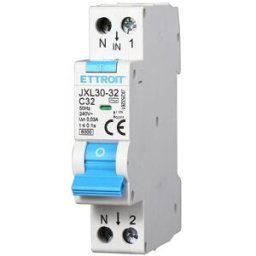 Ettroit Interruttore Magnetotermico Differenziale 1p+n 32a 30ma 220v-6ka 1m Jx253261