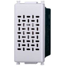 Ettroit Ronzatore Bronzo Compatibile Vimar Plana 6a 220v Colore Bianco Ev1501
