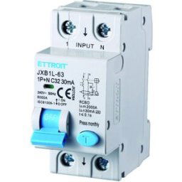 Ettroit Interruttore Magnetotermico Differenziale 1p+n 32a 30ma 220v 6ka Classe A - Jx273264