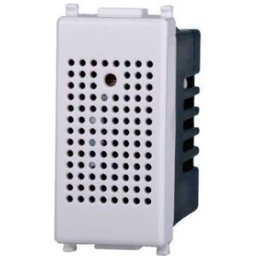 Ettroit Interruttore Con Sensore Di Rilevamento Acustico Compatibile Vimar Plana Colore Bianco Ev1701