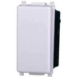 Ettroit Deviatore 1p 16a Compatibile Vimar Plana Colore Bianco Ev0801