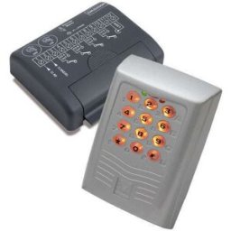 Cardin Kit Tastiera In Alluminio Retroilluminata Dks1000 + Interfaccia Decoder 4ch Automazione Cancello