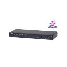 ATEN 8 port RJ45 KVM Support PS/2, USB, SUN USB Server, Daisy Chain, Console USB+PS/2 , Adapter ID