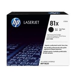 HP INC TONER NERO HP 81X LASERJET